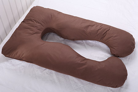 Preg pillow brown